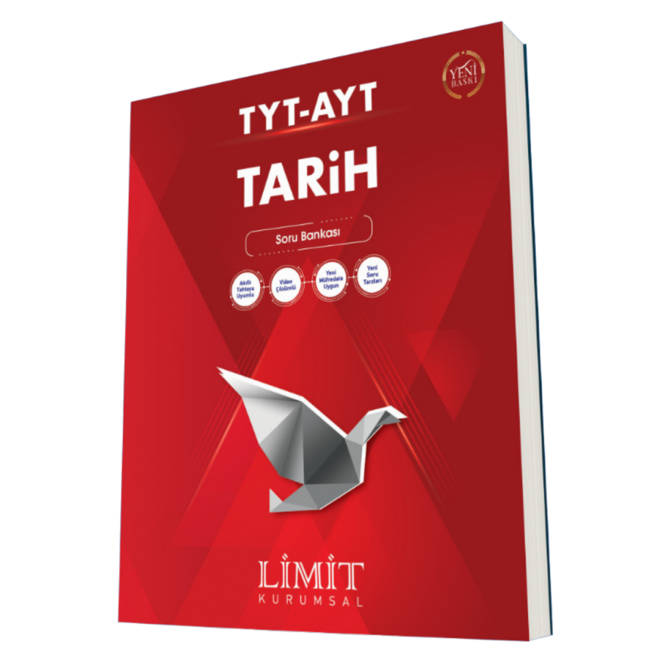 Limit Yayınları Kurumsal TYT-AYT Tarih Soru Bankası
