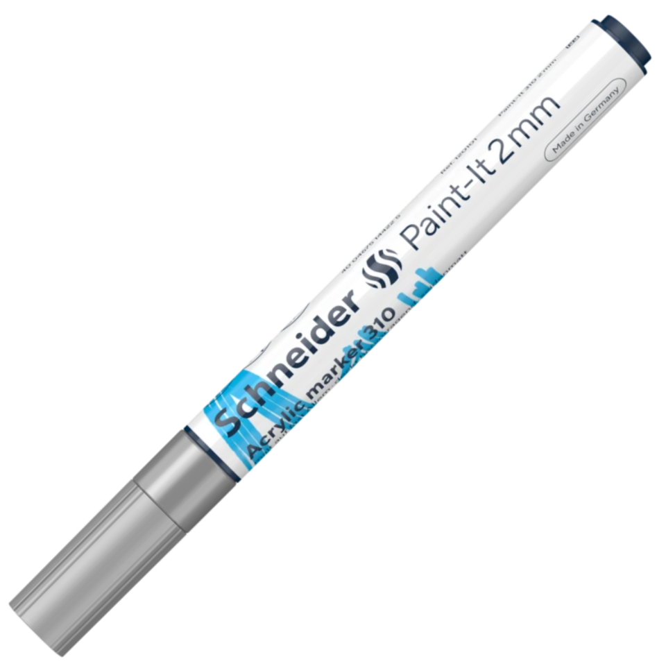Schneider Maxx 310 Akrilik Marker 2 Mm Gümüş