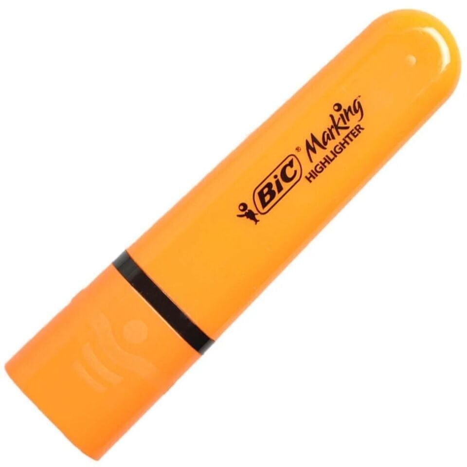 Bic Marking Flat Highlighter Fosforlu Kalem Turuncu