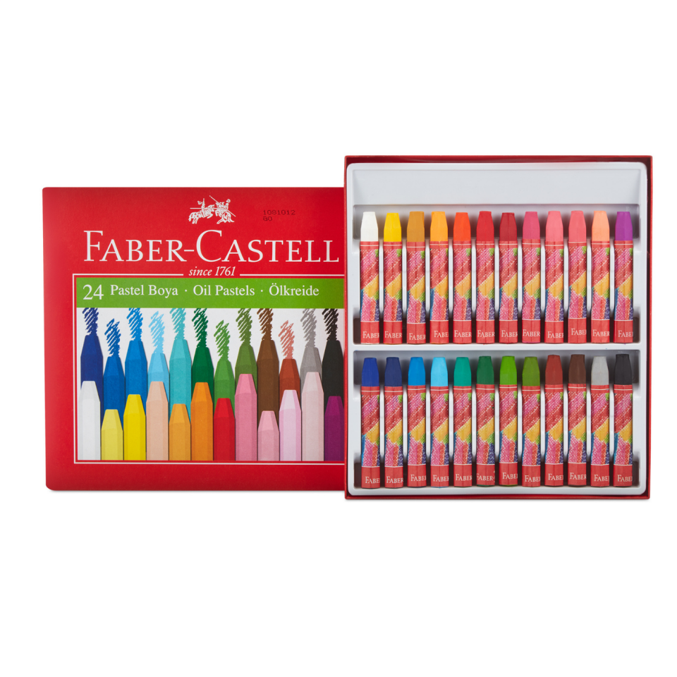 Faber Castell Pastel Boya 24 Renk Kutulu 125324