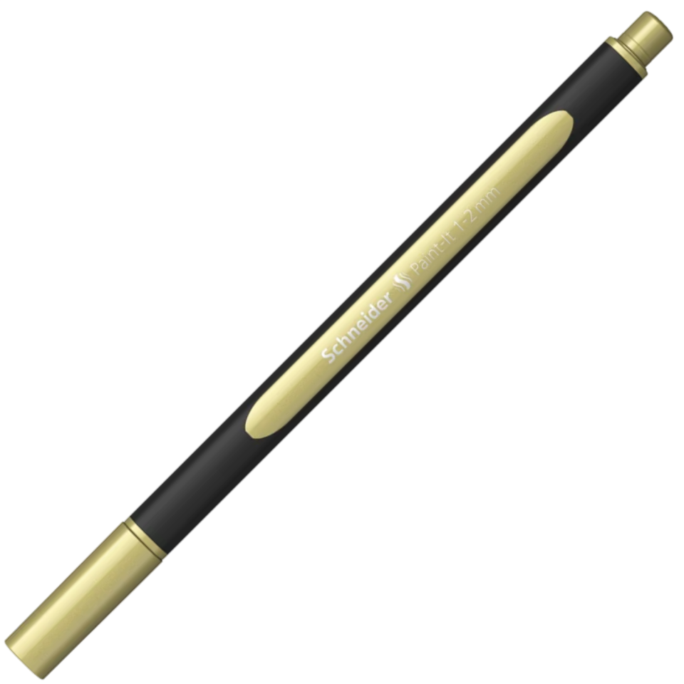 Schneider 020 Metalik Liner Kalem 1-2 Mm Altın