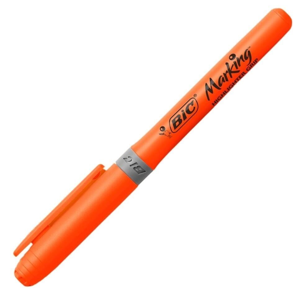 Bic Brite Liner Grip Fosforlu Kalem Turuncu