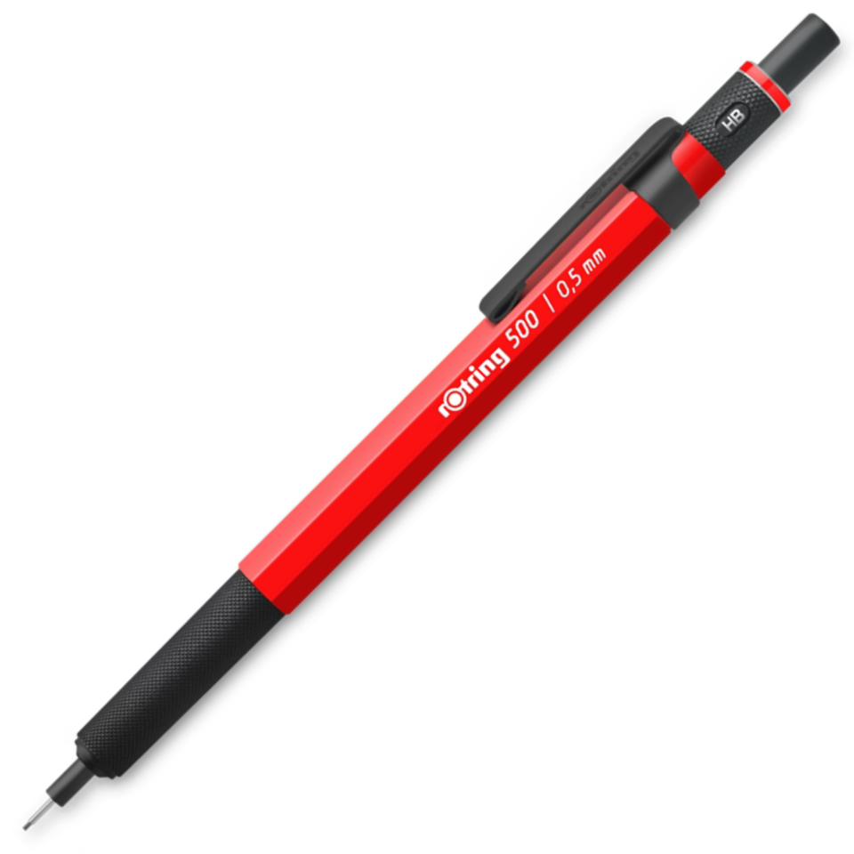 rOtring 500 Versatil Kurşun Kalem 0,5 Mm Kırmızı 2218726