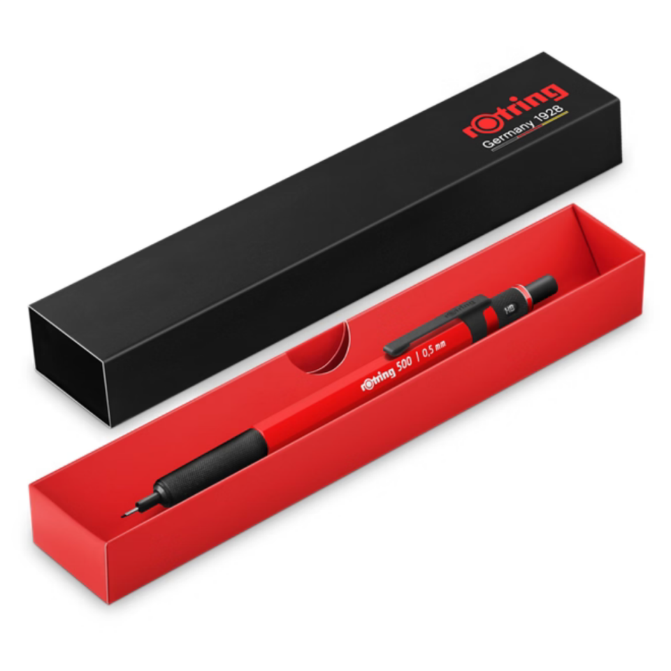 rOtring 500 Versatil Kurşun Kalem 0,5 Mm Kırmızı 2218726