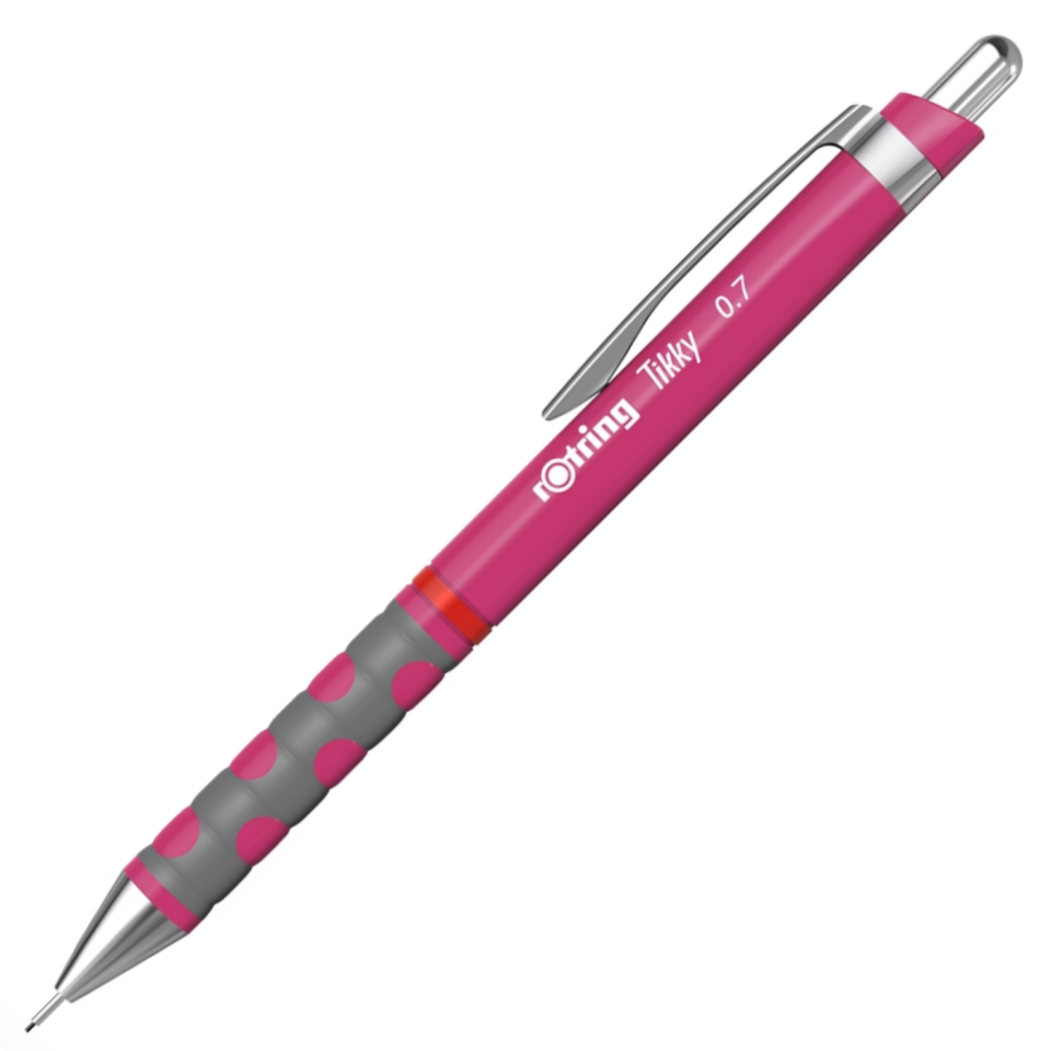 Rotring Tikky Mekanik Kurşun Kalem Ahududu Pembe 0.7