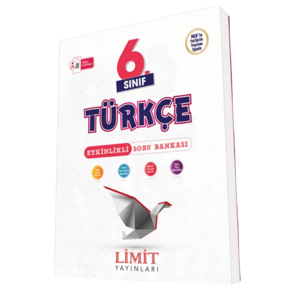 Limit Yayınları 6.Sınıf Türkçe Etkinlikli Soru Bankası