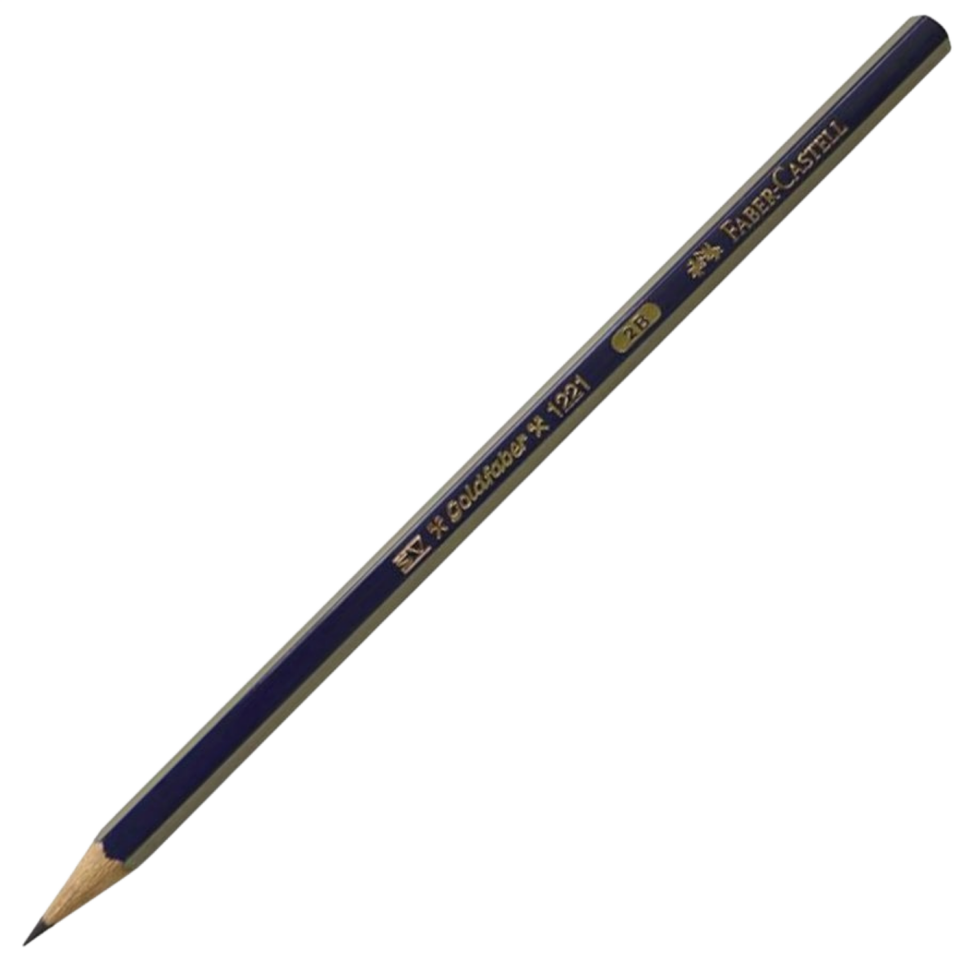 Faber-Castell Faber Castell Goldfaber Dereceli Kurşun Kalem 2B 1221-010