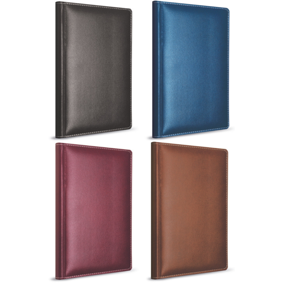 Gıpta 1607 Modelist Deri Kapak Kareli Defter  14x20 160 Yaprak