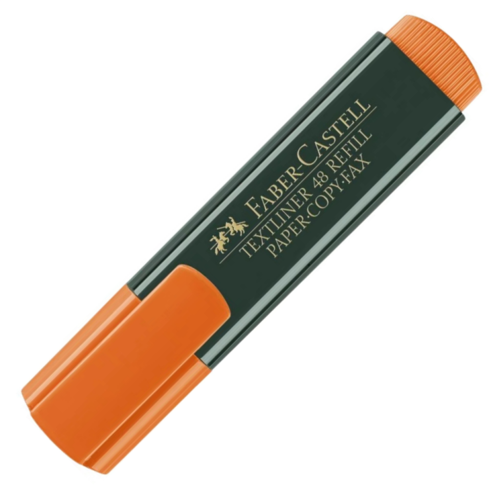 Faber Castell Fosforlu Kalem Mat Gövde Turuncu 154815