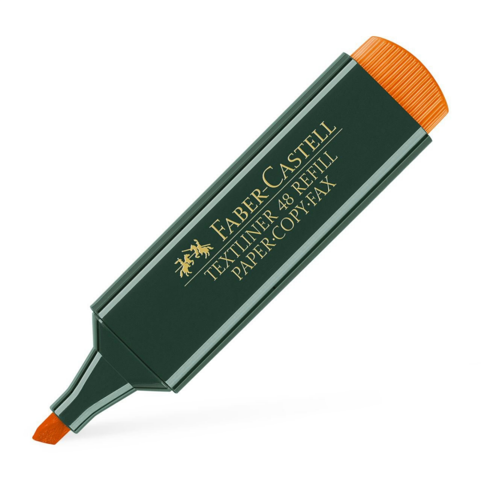Faber Castell Fosforlu Kalem Mat Gövde Turuncu 154815