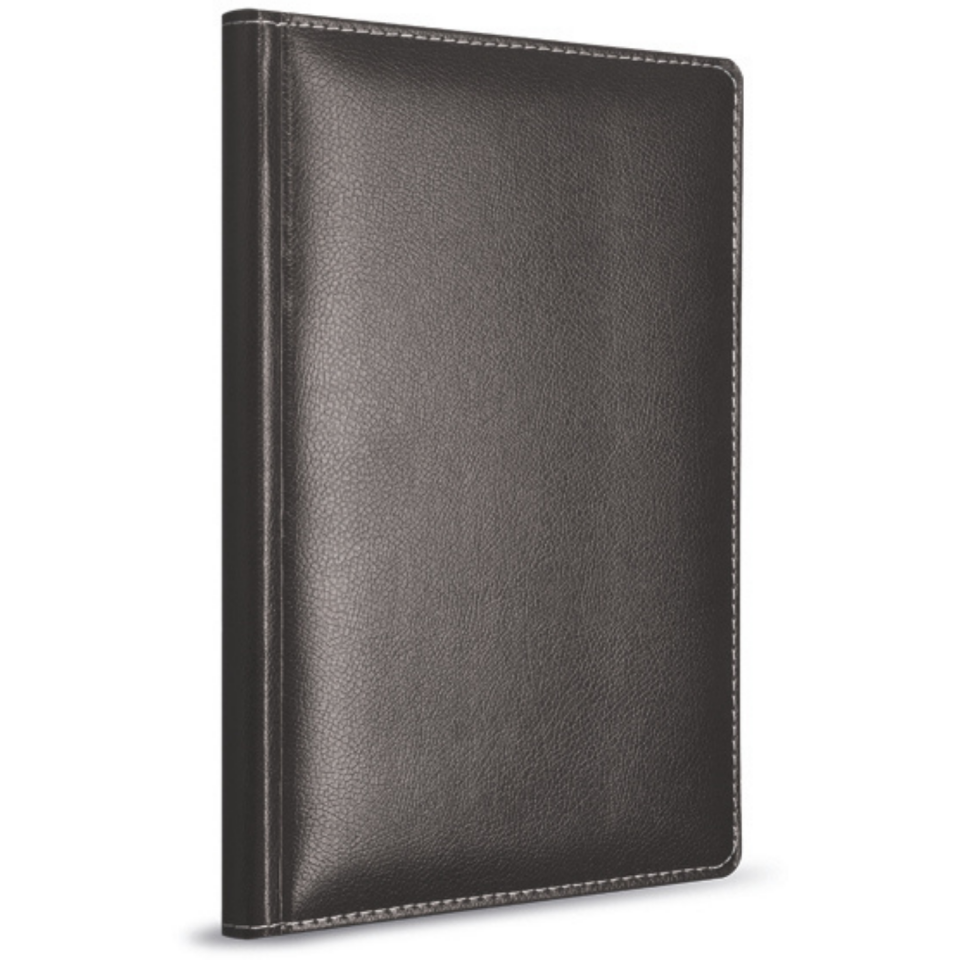 Gıpta 1607 Modelist Deri Kapak Kareli Defter  14x20 160 Yaprak Kahve