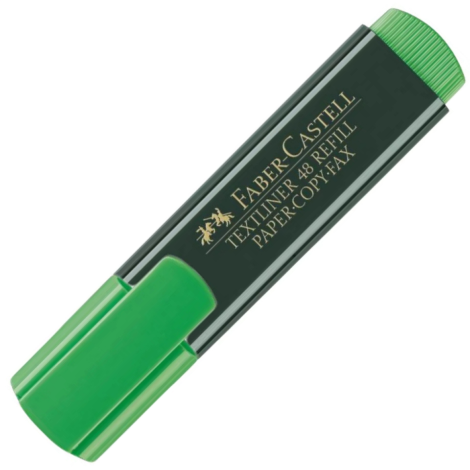 Faber Castell Fosforlu Kalem Mat Gövde Yeşil 154863