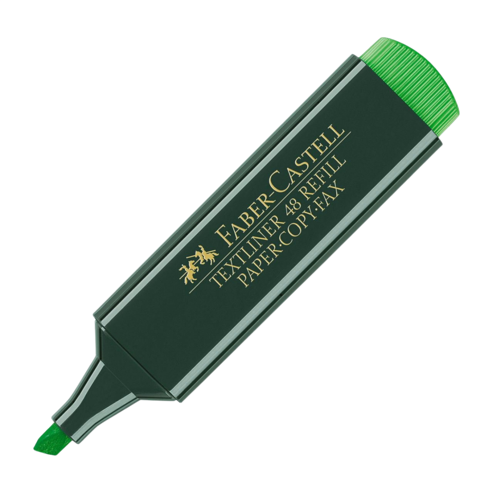 Faber Castell Fosforlu Kalem Mat Gövde Yeşil 154863