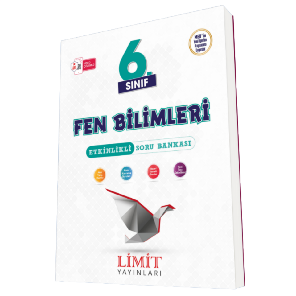 Limit Yayınları 6.Sınıf Fen Bilimleri Etkinlikli Soru Bankası