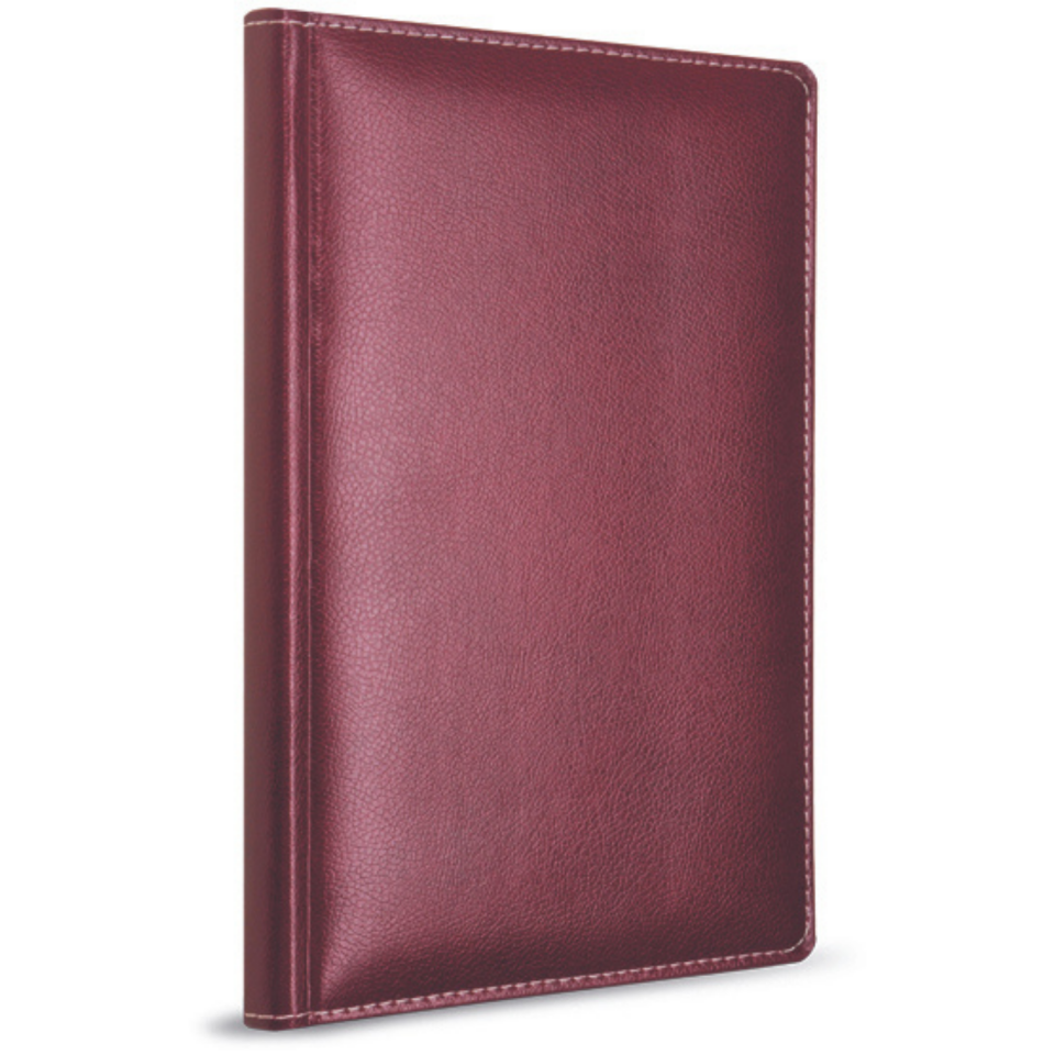 Gıpta 1607 Modelist Deri Kapak Kareli Defter  14x20 160 Yaprak Siyah