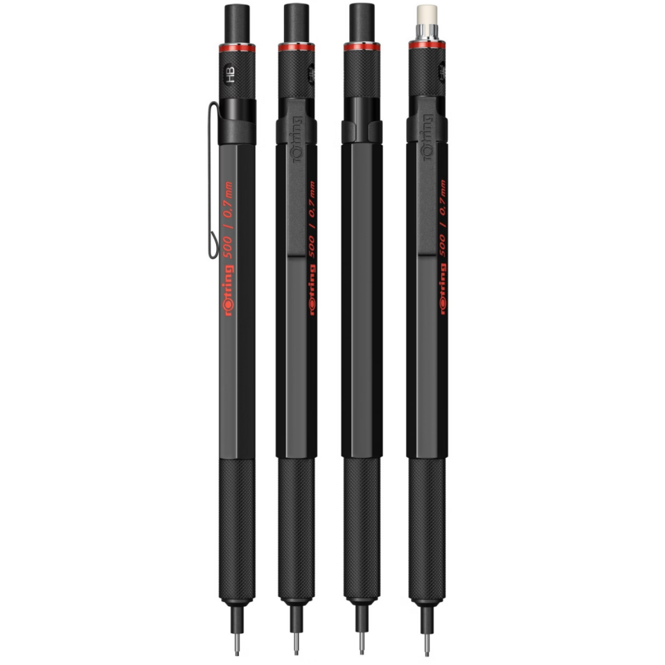 rOtring 500 Versatil Kurşun Kalem 0,7 Mm Siyah 2186326