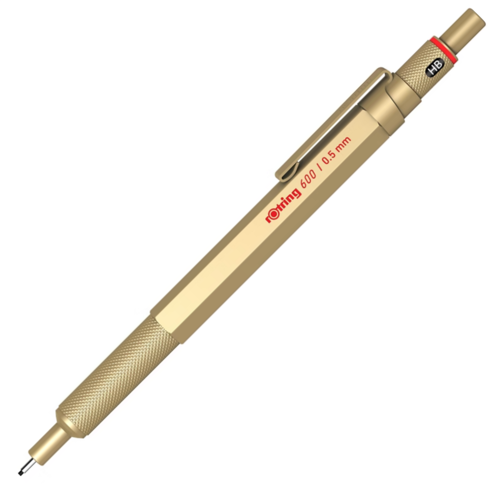 rOtring 600 Versatil Kurşun Kalem 0,5 Mm Altın 2158796