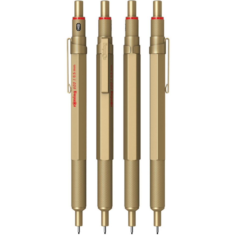 rOtring 600 Versatil Kurşun Kalem 0,5 Mm Altın 2158796