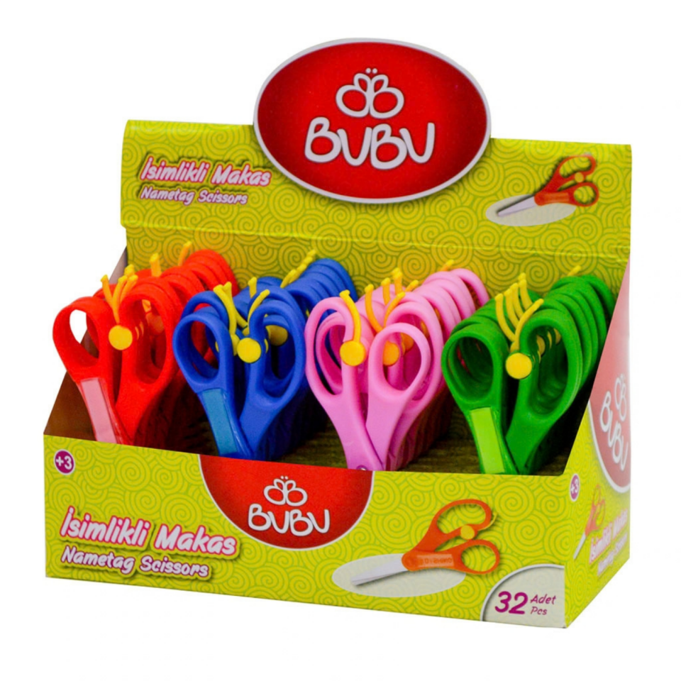 Bu­Bu MK0001 Makas İsimlikli Frenli Pembe