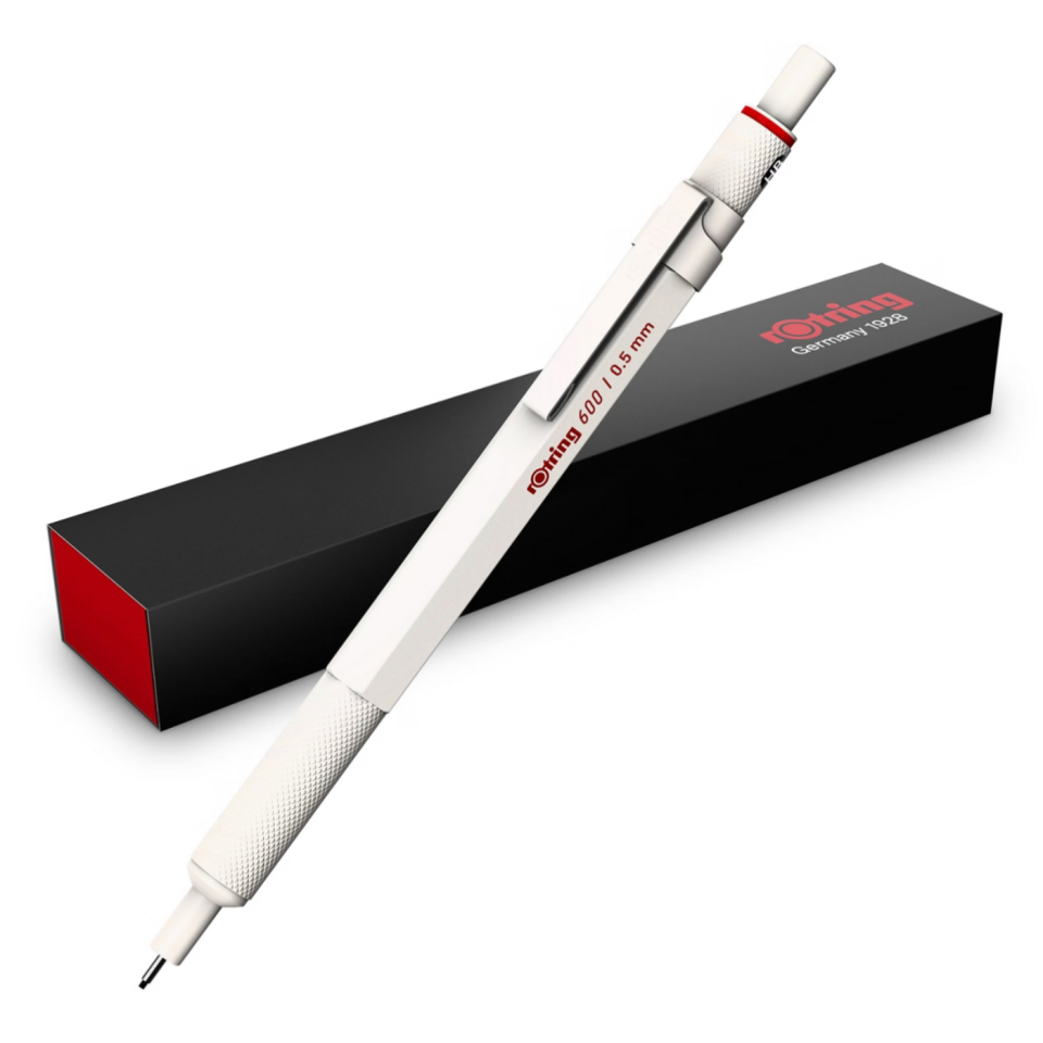 rOtring 600 Versatil Kurşun Kalem 0,5 Mm İnci Beyaz  2158795