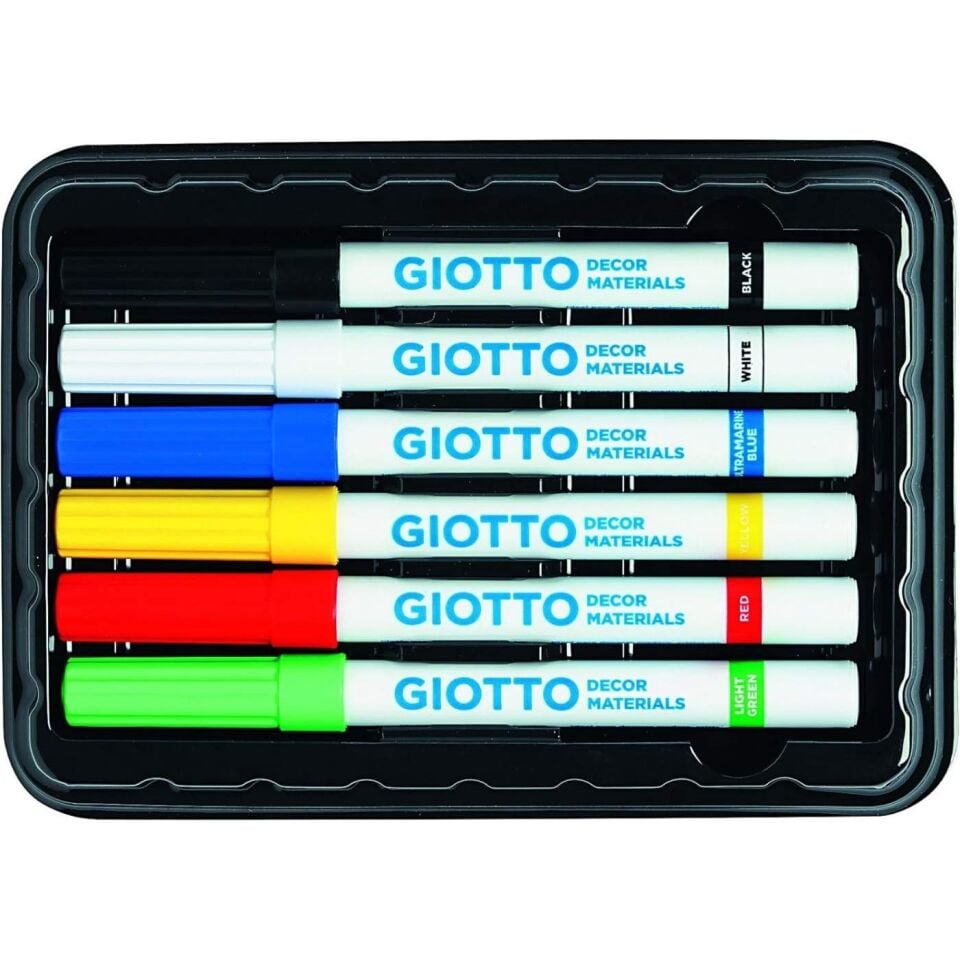 Giotto 453600 Decor Materials Boya Kalemi 6 Renk
