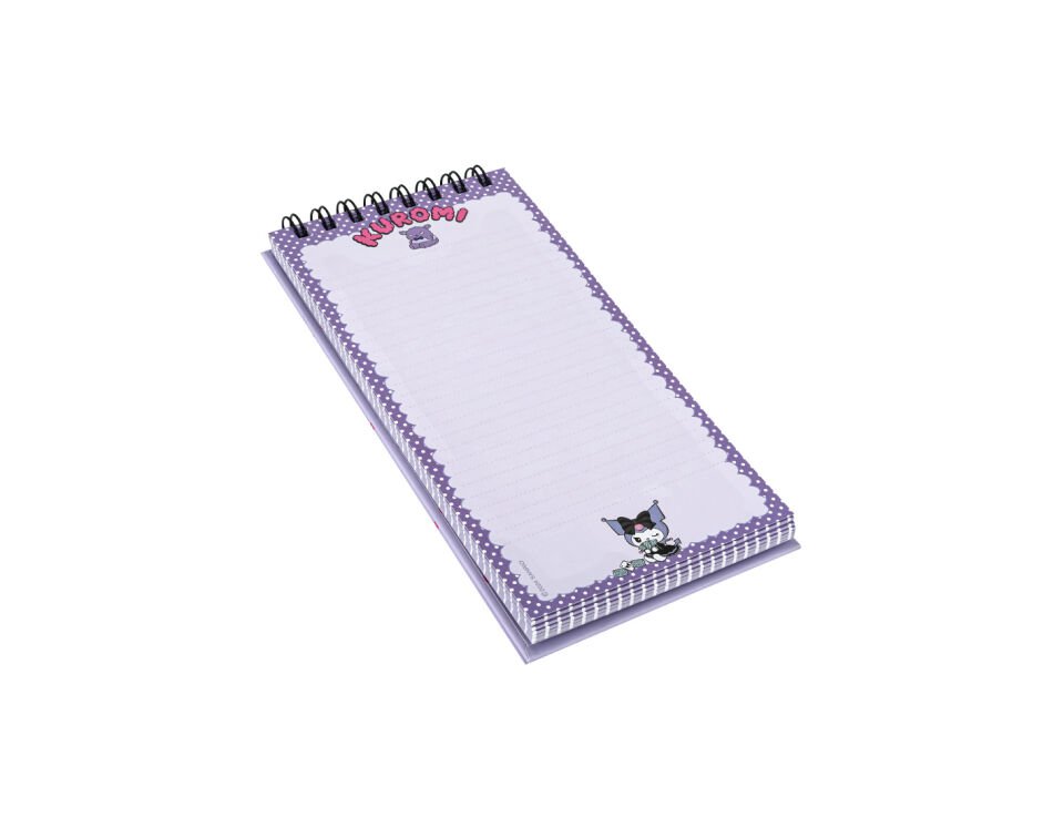 Hello Kitty Kuromi Temalı Spiralli Sert Kapaklı Bloknot 1684502-02