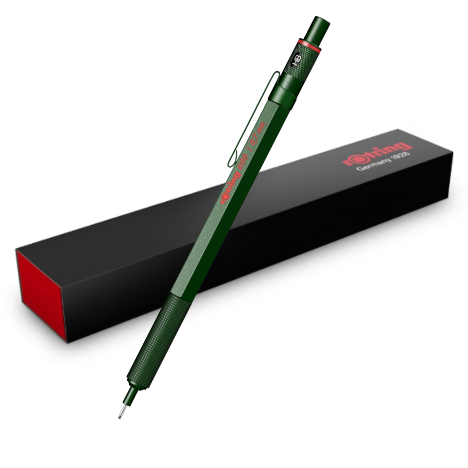 rOtring 600 Versatil Kurşun Kalem 0,7 Mm Yeşil 2114269
