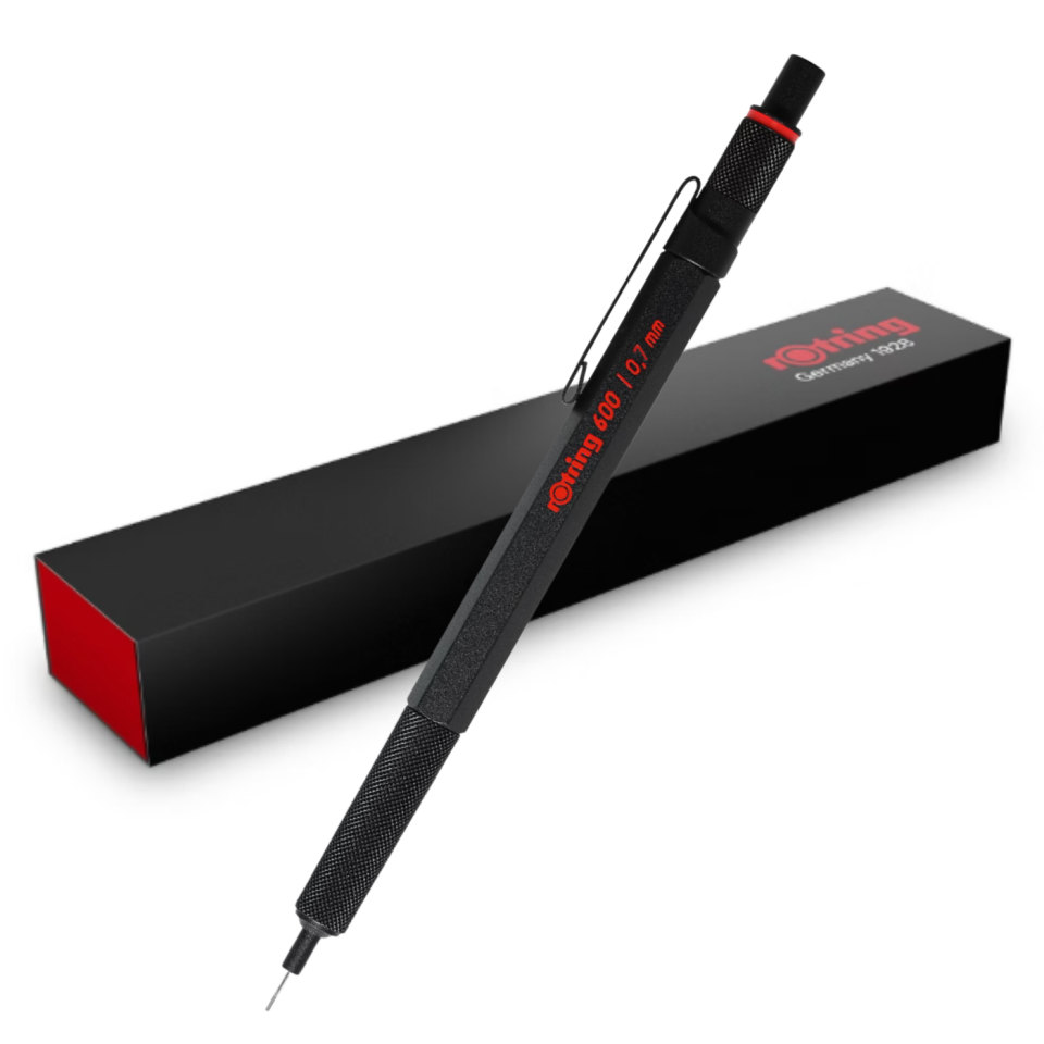 rOtring 600 Versatil Kurşun Kalem 0,7 Mm Siyah 1904442