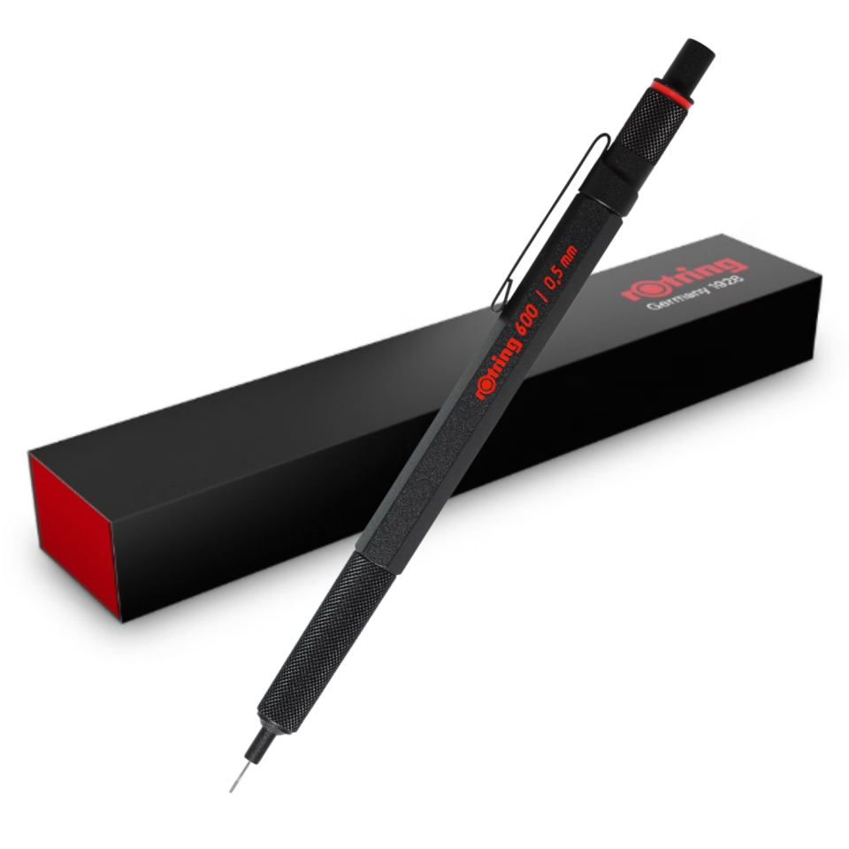 rOtring 600 Versatil Kurşun Kalem 0,5 Mm Siyah 1904443