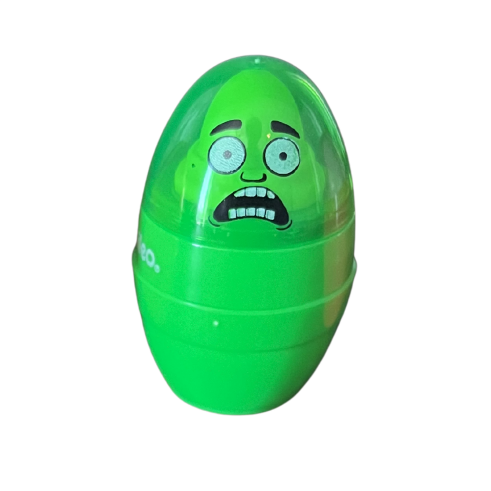 Mileo 6751 Egg Head Hazneli ve Silgili Kalemtıraş Yeşil