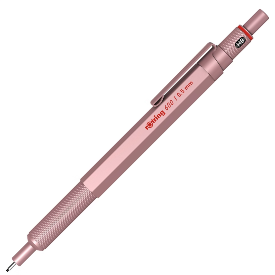 rOtring 600 Versatil Kurşun Kalem 0,5 Mm Pembe Altın 2158794