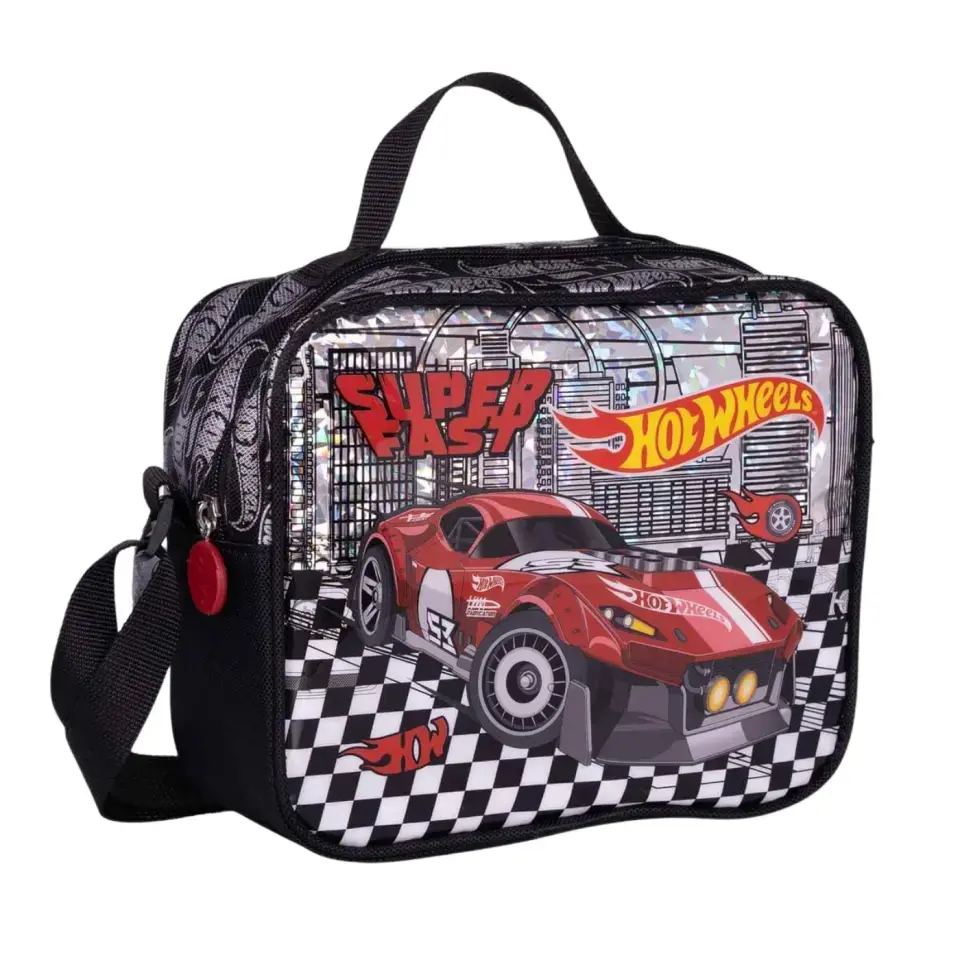 Obm Hot Wheels Desenli Beslenme Çantası 2596