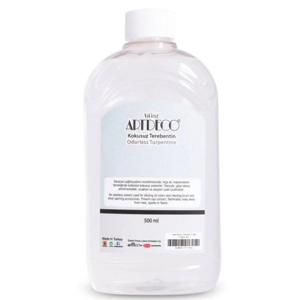 Artdeco 053L-921 Terebentin 500 Ml Kokusuz