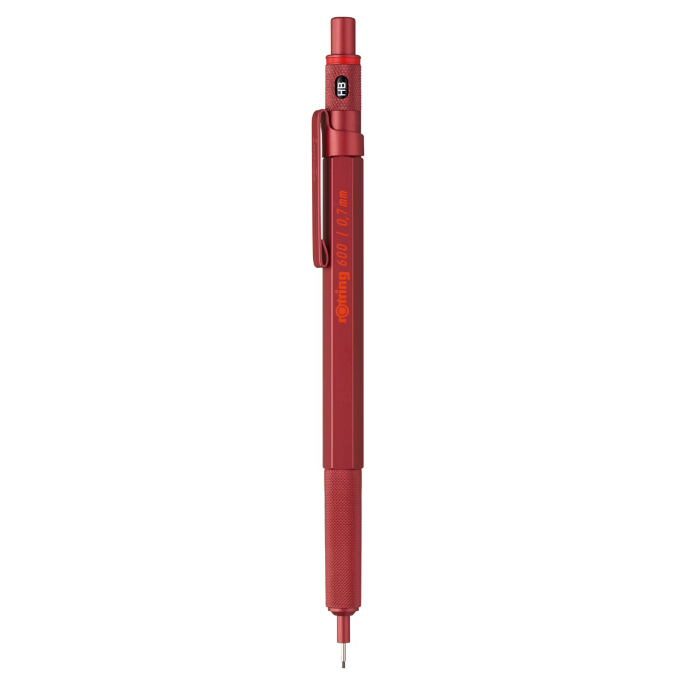 rOtring 600 Versatil Kurşun Kalem 0,7 Mm Canlı Kırmızı 2114265