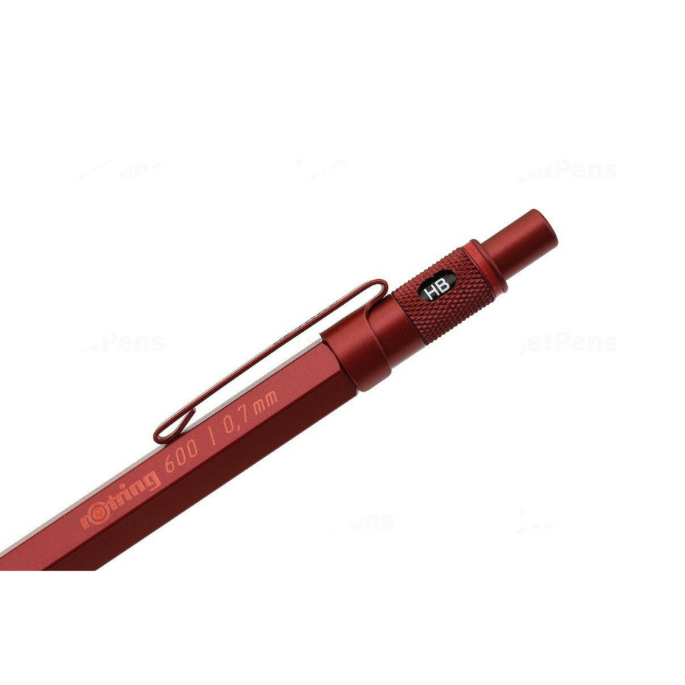rOtring 600 Versatil Kurşun Kalem 0,7 Mm Canlı Kırmızı 2114265