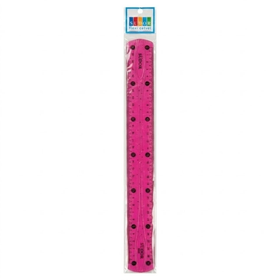 Südor Flexi Cetvel 30 cm Pembe