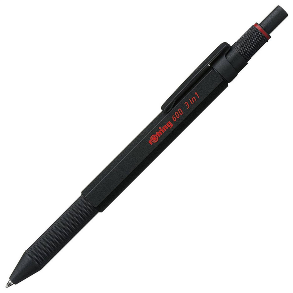 rOtring 600 MultiPen Üç Fonksiyonlu Kalem Siyah 2164108