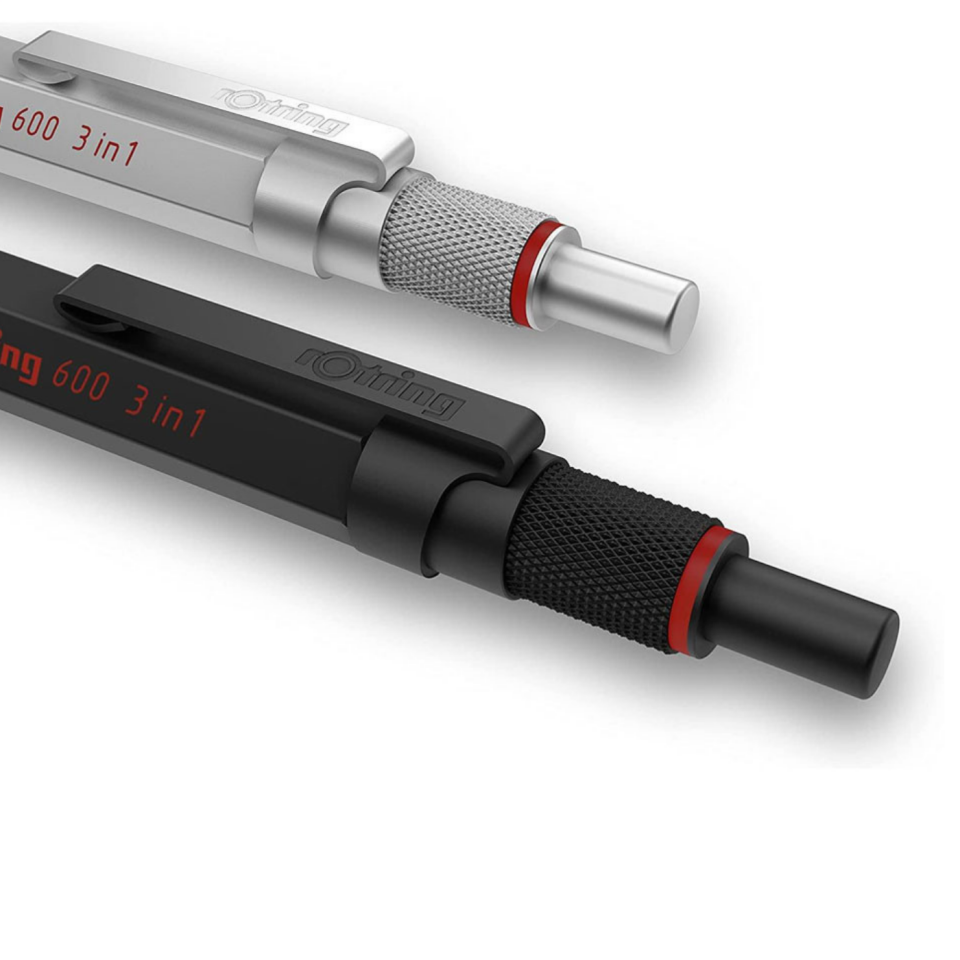 rOtring 600 MultiPen Üç Fonksiyonlu Kalem Siyah 2164108