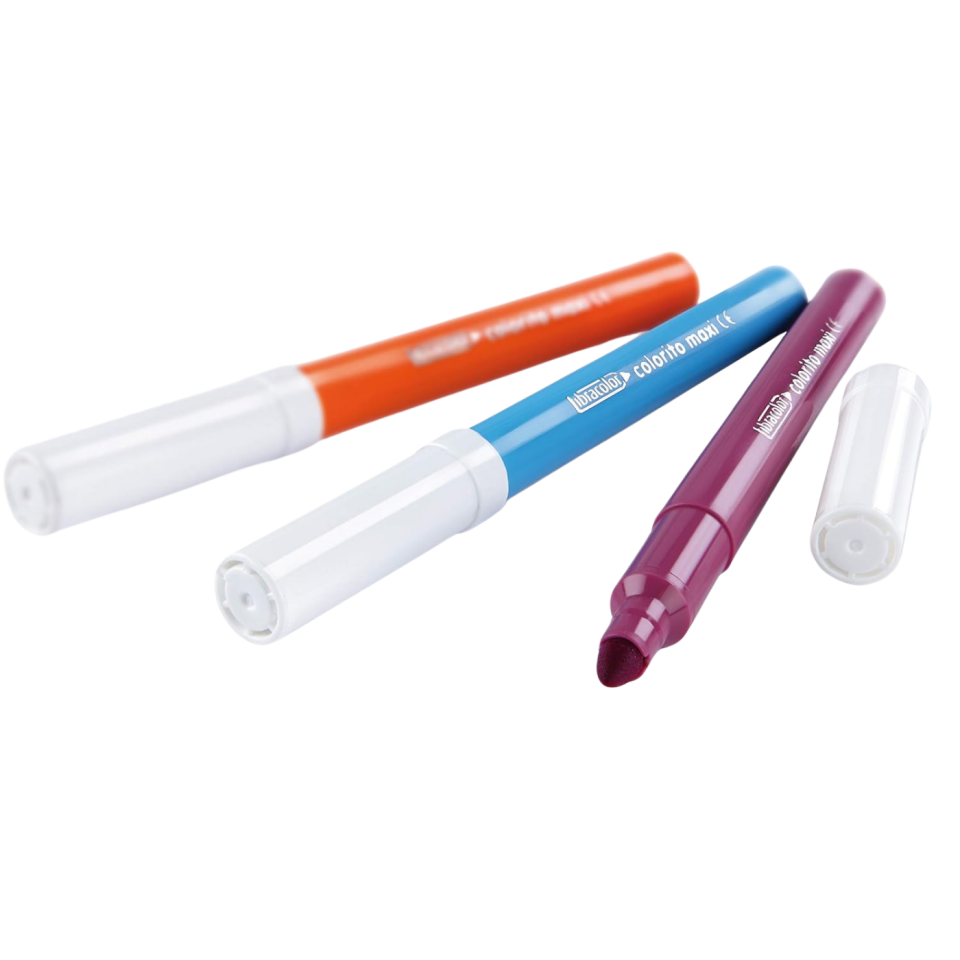 Fibracolor Colorito Maxi Keçeli Kalem 12 Renk