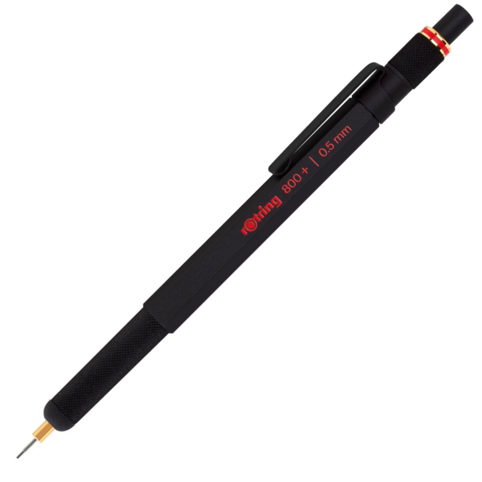 rOtring 800 Plus Stylus Versatil Kurşun Kalem 0,5 Mm Siyah 1900181