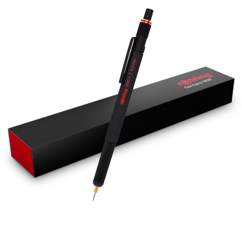 rOtring 800 Plus Stylus Versatil Kurşun Kalem 0,5 Mm Siyah 1900181