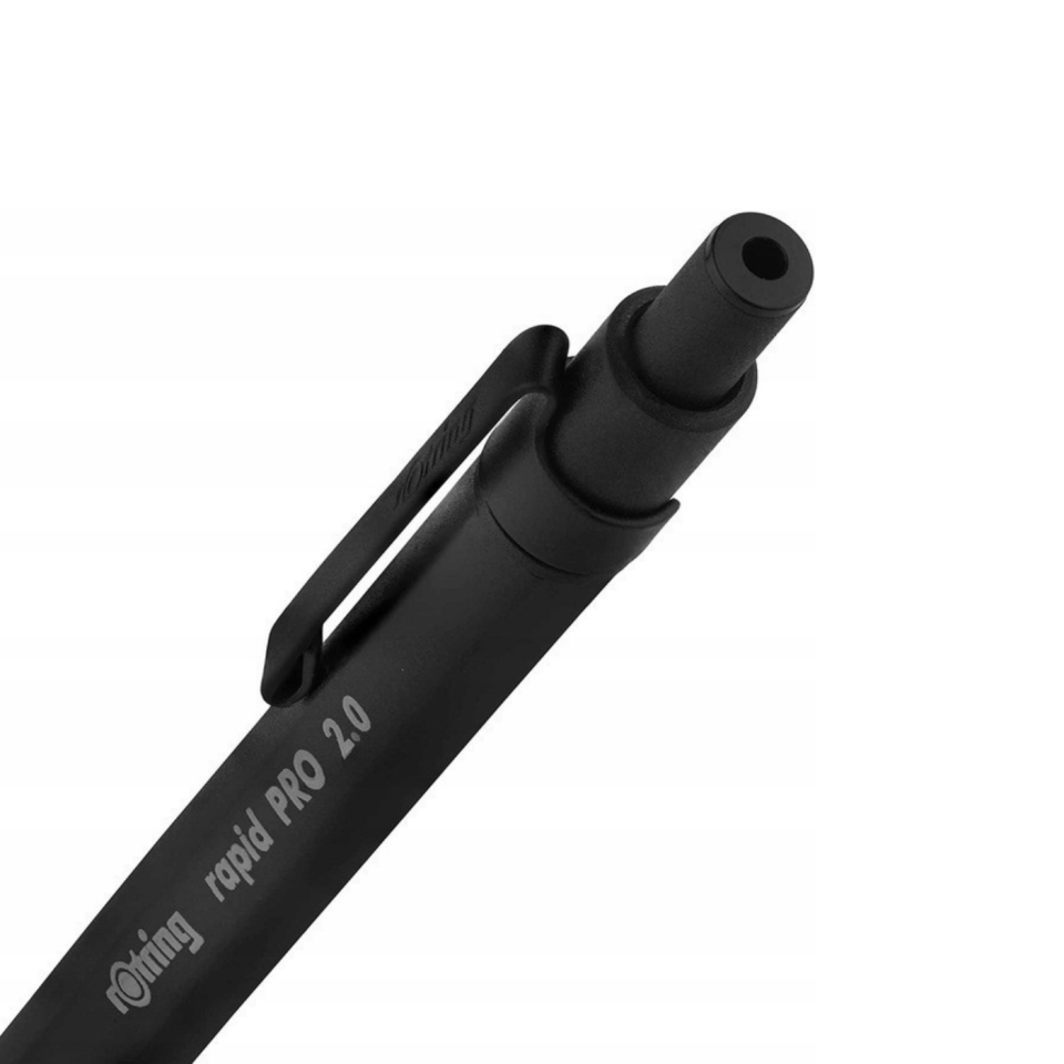 rOtring Rapid PRO Versatil Kurşun Kalem 2,0 Mm Mat Siyah 1904260