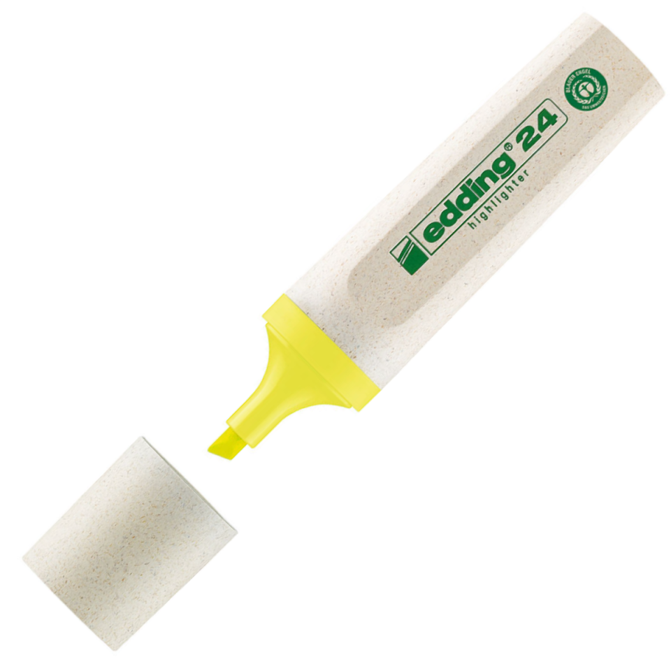 Edding 24 Fosforlu Kalem Ecoline Sarı