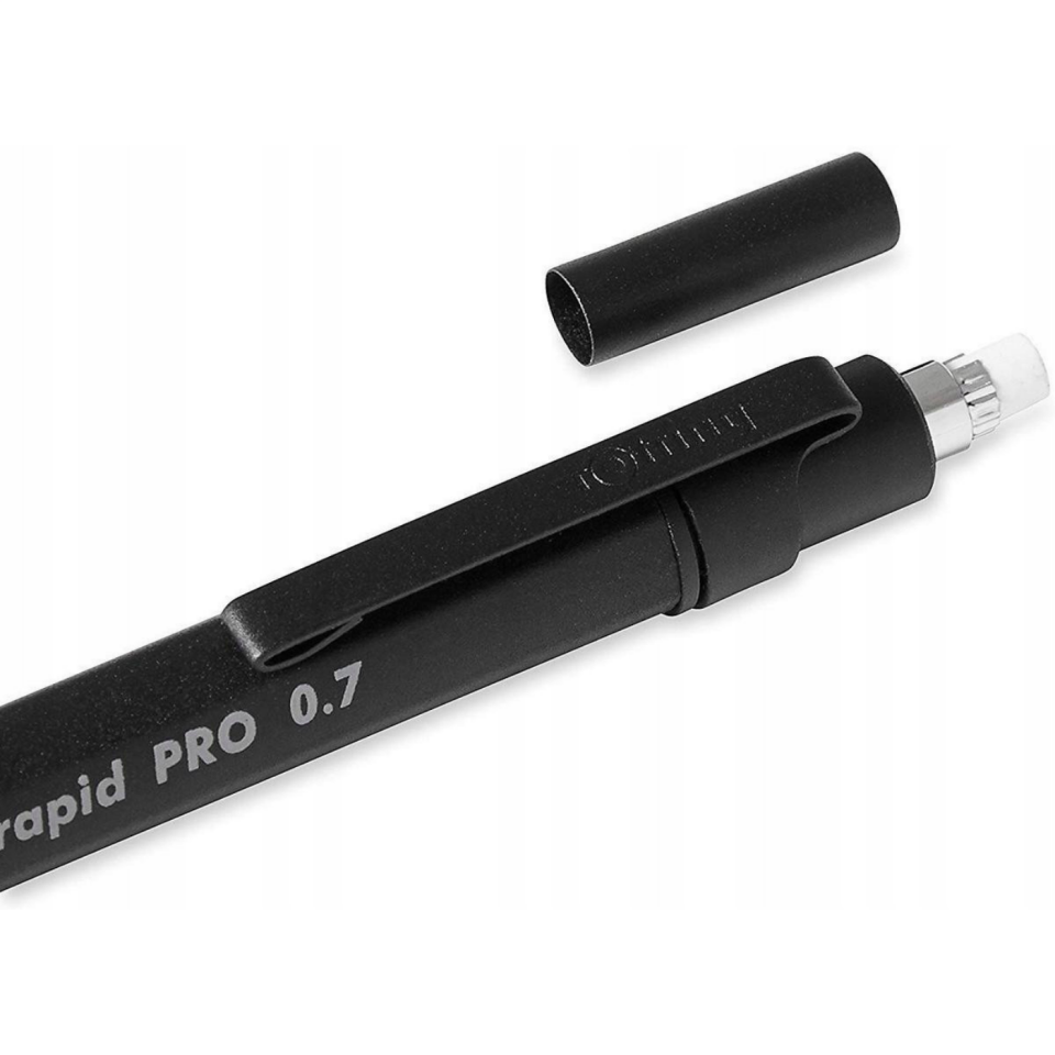 rOtring Rapid PRO Versatil Kurşun Kalem 0,7 Mm Mat Siyah 1904257