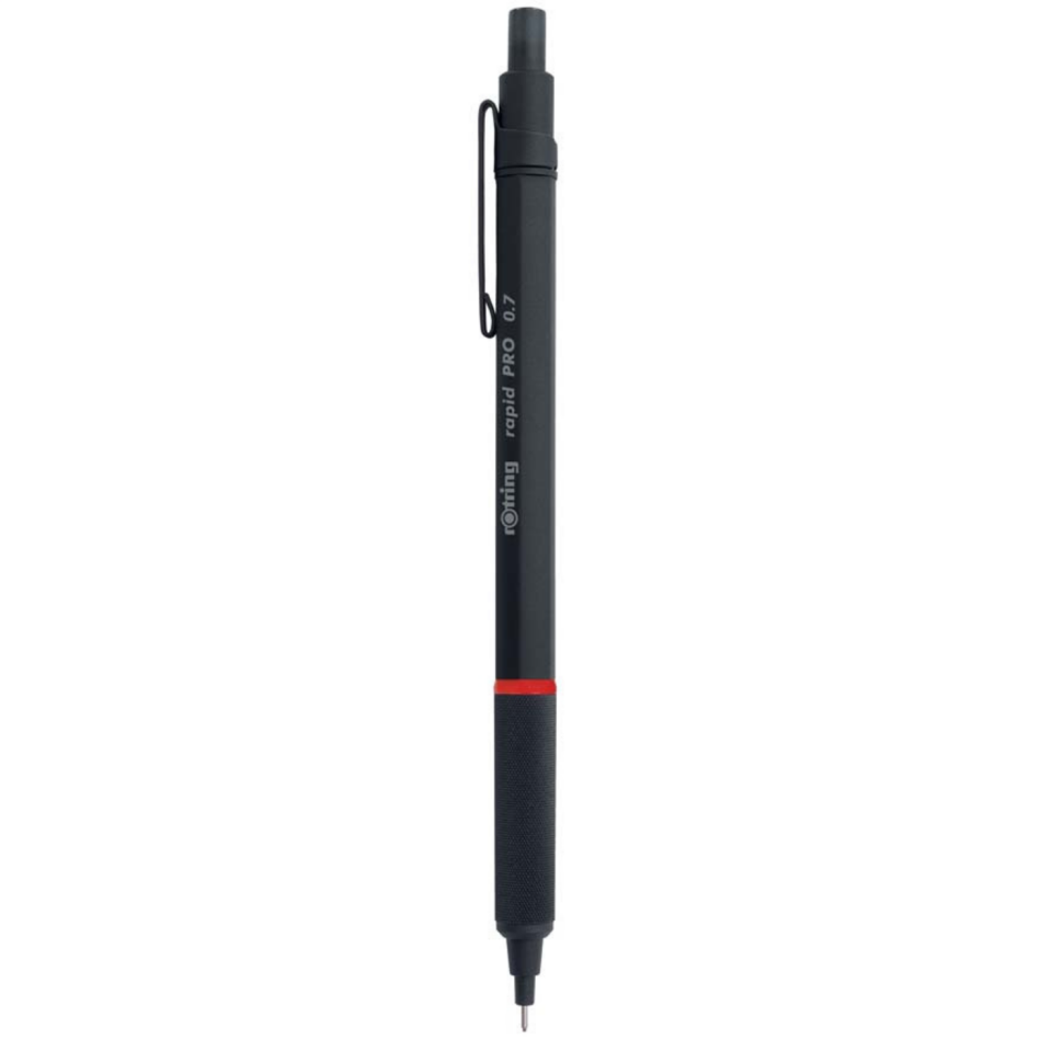 rOtring Rapid PRO Versatil Kurşun Kalem 0,7 Mm Mat Siyah 1904257