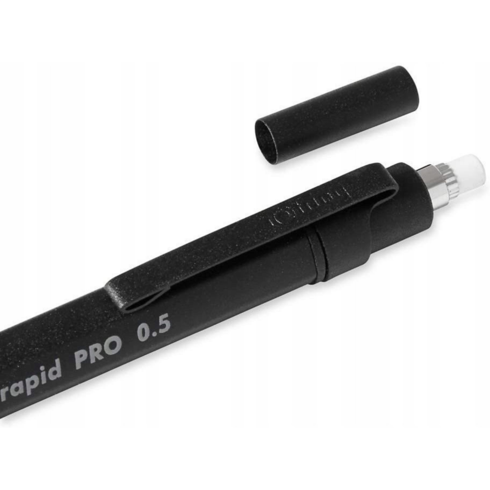 rOtring Rapid PRO Versatil Kurşun Kalem 0,5 Mm Mat Siyah 1904258