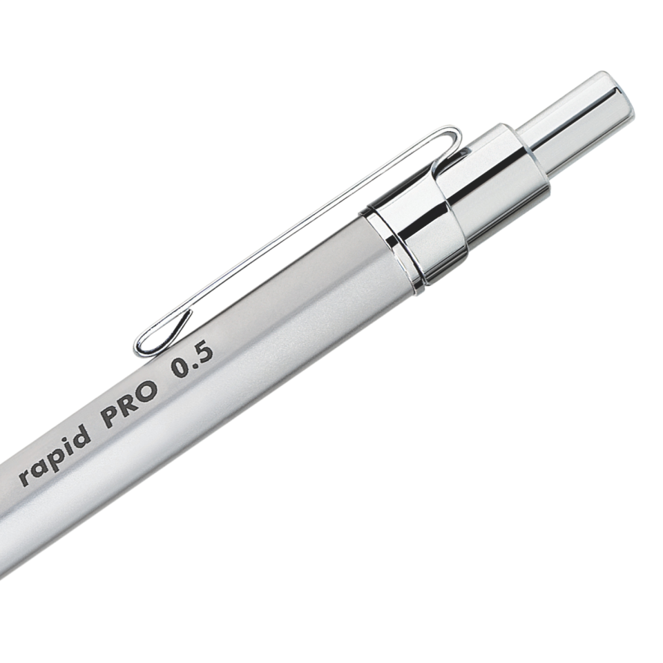 rOtring Rapid PRO Versatil Kurşun Kalem 0,5 Mm Krom 1904255