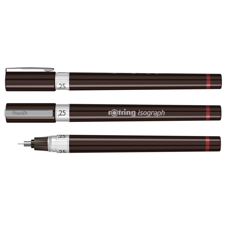 rOtring Isograph Rapido Kalemi 0.25 Mm 1903398