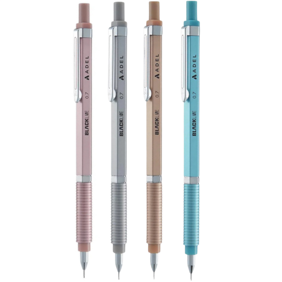 Adel 035 Blackline Versatil Kalem Metalik 0.7mm