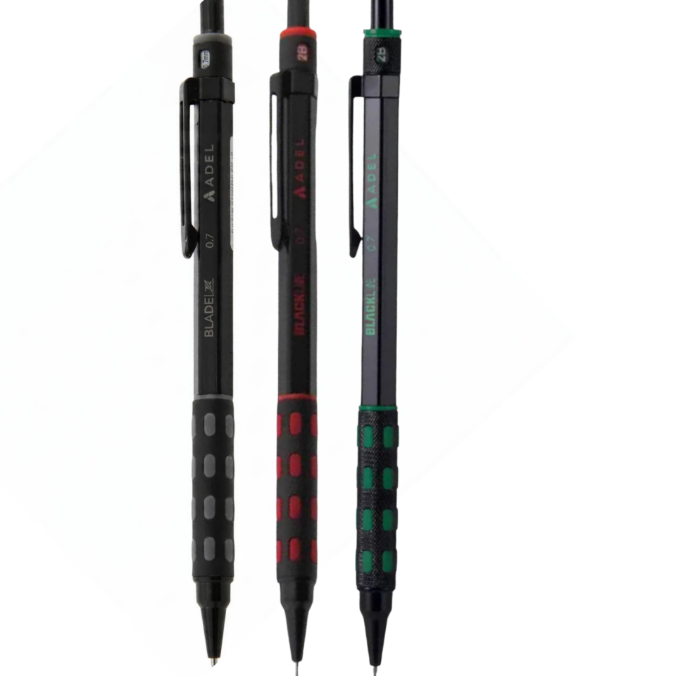 Adel Blackline B-Tech Versatil Kalem 2B 0.7 mm
